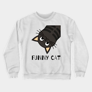 FUNNY CAT/ Cute Kitty Cat Crewneck Sweatshirt